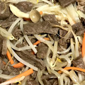 めがねりんご's cooksnap of when they made 牛肉ともやし炒め.