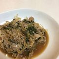 taro*'s cooksnap of when they made 中華おこげ・豚ニラあんかけ.