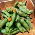 とみむつ's cooksnap of when they made ビールのお供に♡枝豆ペペロンチーノ♡.