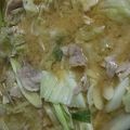 くさたお's cooksnap of when they made キャベツまるごと豚味噌鍋♡.
