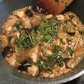 くるくるみレーズン's cooksnap of when they made 豆苗となす、厚揚げでさっぱり麻婆豆腐.
