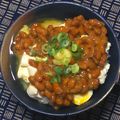 nosso's cooksnap of when they made 見た目は悪いが味は良い‪‪☺︎納豆豆腐丼.