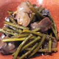 doramode's cooksnap of when they made レバーとニンニクの芽の甘辛煮.