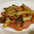 nana_tenjo's cooksnap of when they made ナスとウインナーの甘辛炒め.