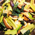 智恵ちゃんのつく恋慕's cooksnap of when they made 小松菜と油揚げ＆野菜たっぷり煮浸し♪.