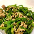 toshio39's cooksnap of when they made ツナ缶と調味料で！無限ピーマン.