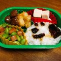 Ｍatu☆Music's cooksnap of when they made ごはんですよー　スヌーピーキャラ弁.