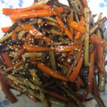 まむぽむ's cooksnap of when they made ☆お弁当 簡単 きんぴらごぼう☆.