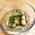 メロンパンマン's cooksnap of when they made 超簡単ヘルシーおやつ！黒蜜抹茶がけ豆腐.