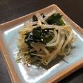 テルリンコ67's cooksnap of when they made お弁当に♪モヤシとワカメのラー油和え.