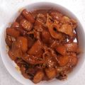 時々主夫のぱぱさん's cooksnap of when they made 冬瓜の赤味噌煮.