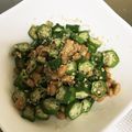 みりん調味料's cooksnap of when they made 簡単！刻み生オクラ納豆の黒ごまかけ.