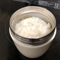 ★神奈★'s cooksnap of when they made スープジャーでもち麦粥 お茶漬け海苔で.