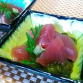 クックI7I5L1☆'s cooksnap of when they made マグロのめかぶあえ.