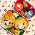 クックM1FRUR☆'s cooksnap of when they made 体育祭キャラ弁☆くるすけ＆だいきんぐ♪.
