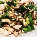 ねぞろ's cooksnap of when they made しいたけとピーマンの柚子胡椒＆昆布和え.