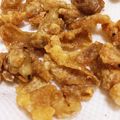 MOKUROU's cooksnap of when they made ＊簡単＊シンプル＊鶏皮のカリカリ＊鶏脂も.