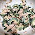 クックP52PBR☆'s cooksnap of when they made 残暑を乗り切れ！苦くないゴーヤツナサラダ.