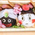 K0414's cooksnap of when they made ドラゴンボール☆チャオズのキャラ弁.