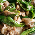 akemiandtt's cooksnap of when they made 豚こまとピーマンの味噌炒め.