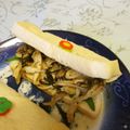 龍青空ママ's cooksnap of when they made 舞茸紫蘇チーズサンド☆塩昆布.