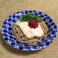 Chikatan☆'s cooksnap of when they made さっぱり美味しい♡梅とろろ蕎麦.