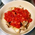 クックLJKA4X☆'s cooksnap of when they made チキンソテー☆完熟トマトのサルサソース☆.