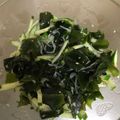 みりん調味料's cooksnap of when they made ミツカン　きゅうりとわかめの酢の物.