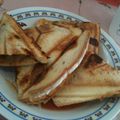 あやこ６１'s cooksnap of when they made 茄子ケチャトースト☆.