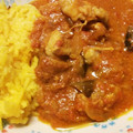 のぶ代's cooksnap of when they made なすのバターチキンカレー.