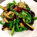 クリちゃん0309's cooksnap of when they made 簡単 ナスとピーマンの絶品おつまみ.