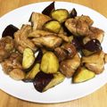 とびちゃんぎんちゃん's cooksnap of when they made ボリューム満点！さつまいもと鶏の甘辛炒め.