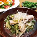 τомоко's cooksnap of when they made 鯛の葱蒸し.