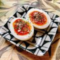 のんべぇヒロ's cooksnap of when they made 簡単☆粉チーズでピザ風ゆで卵.