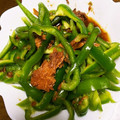 プー＆ルーママ's cooksnap of when they made ピーマンとマグロ缶のあえ物.