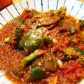 かわゆう1211's cooksnap of when they made 牛ひき＆ブロッコリー＆トマトあっさり炒め.