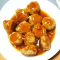 うさぴこさん's cooksnap of when they made 揚げない黒酢あんの肉団子.