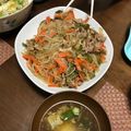 こつぶはゆっちー's cooksnap of when they made 焼き肉のタレで簡単チャプチェ.