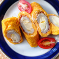 NAGANO久留米's cooksnap of when they made チーズちくわ in 玉子焼き.