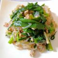 NAGANO久留米's cooksnap of when they made 簡単ウマ～♪豚ミンチとニラこんにゃく炒め.