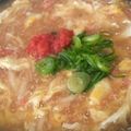 CoffeeCoco's cooksnap of when they made 明太たまごとじうどん.