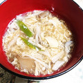 KUMI KUMI's cooksnap of when they made 旨みたっぷり！炒めきのこのかきたま汁.