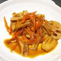 お料理ルーキー☆HK's cooksnap of when they made 超簡単！レンコンのきんぴら.