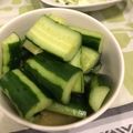 minami1977's cooksnap of when they made 簡単 中華味キュウリ（お弁当にも）.