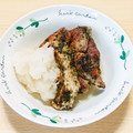 めいめい☆☆☆'s cooksnap of when they made 豚肉の青のり風味✤和風ぅな大根おろしで.