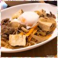 nakamucchi's cooksnap of when they made ✿すき焼風煮物✿ポーチドエッグのせ.