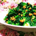yangpa's cooksnap of when they made レンチンでラクラク★モロヘイヤオクラ納豆.