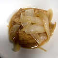 Marmo's cooksnap of when they made 厚揚げとたまねぎの煮物.