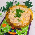 へい♡ゆー♡'s cooksnap of when they made 鮭とたくあんの和チャーハン♪.