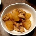 ばたみそーぱん☆'s cooksnap of when they made ＊簡単＊節約＊豚こま肉と大根の辛照り煮.